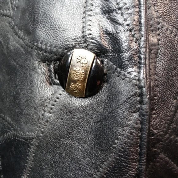 Navarre Leather Co Full Length Italian Genuine Lea - Picture 7 of 9